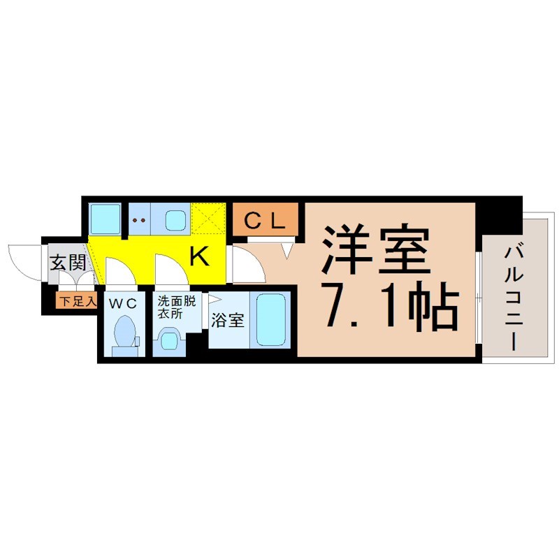 ディアレイシャス上前津 間取り
