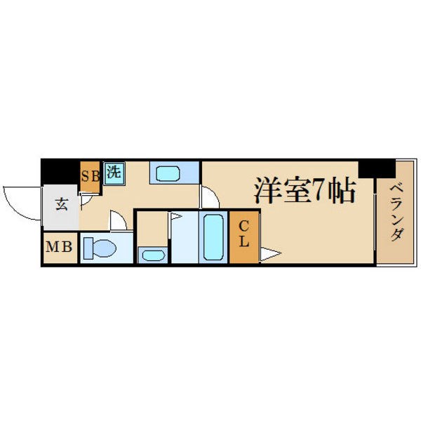 フローライト上前津 間取り