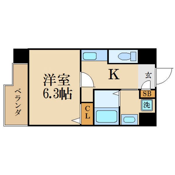 フローライト上前津 間取り