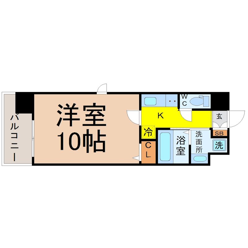 NEO JAPANESQUE出来町 間取り