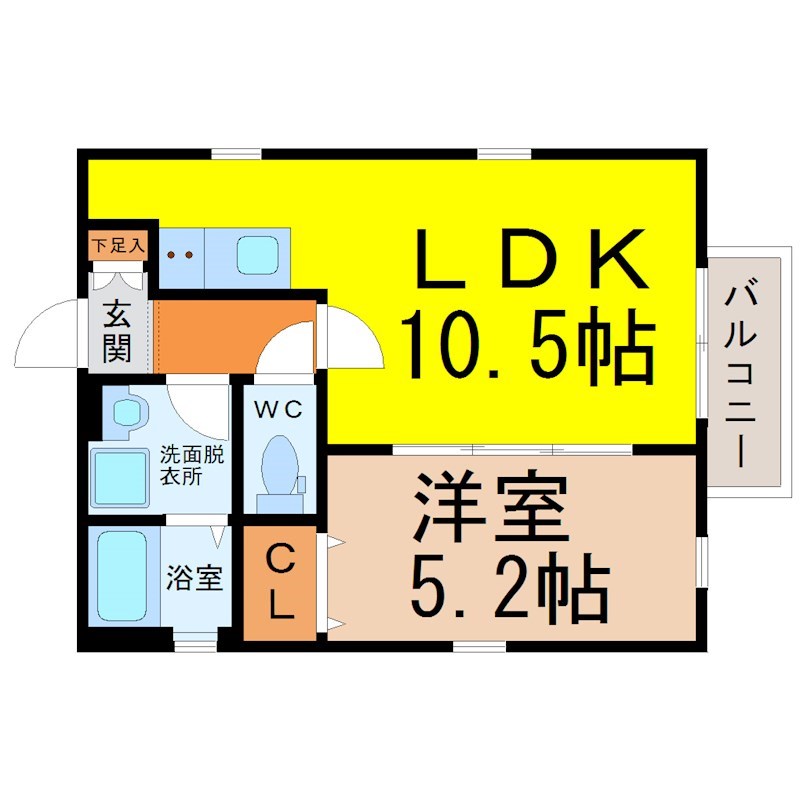 ＬＵＣＥ（ルーチェ） 間取り