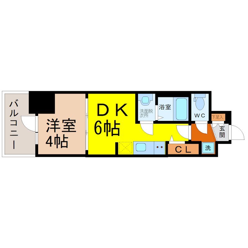 プレサンス上前津オレシア 間取り