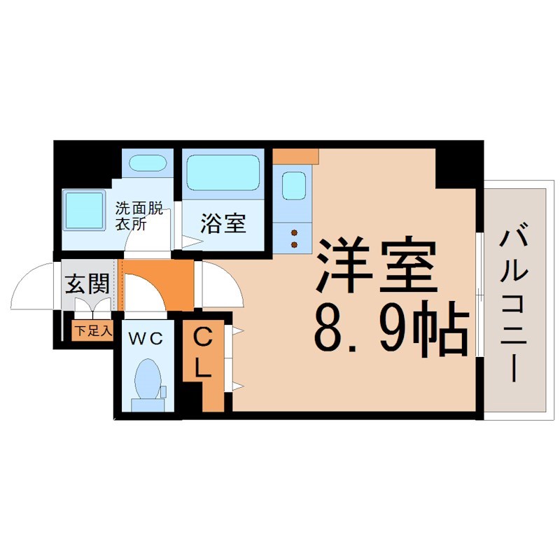 アレーヌコート新瑞橋 間取り