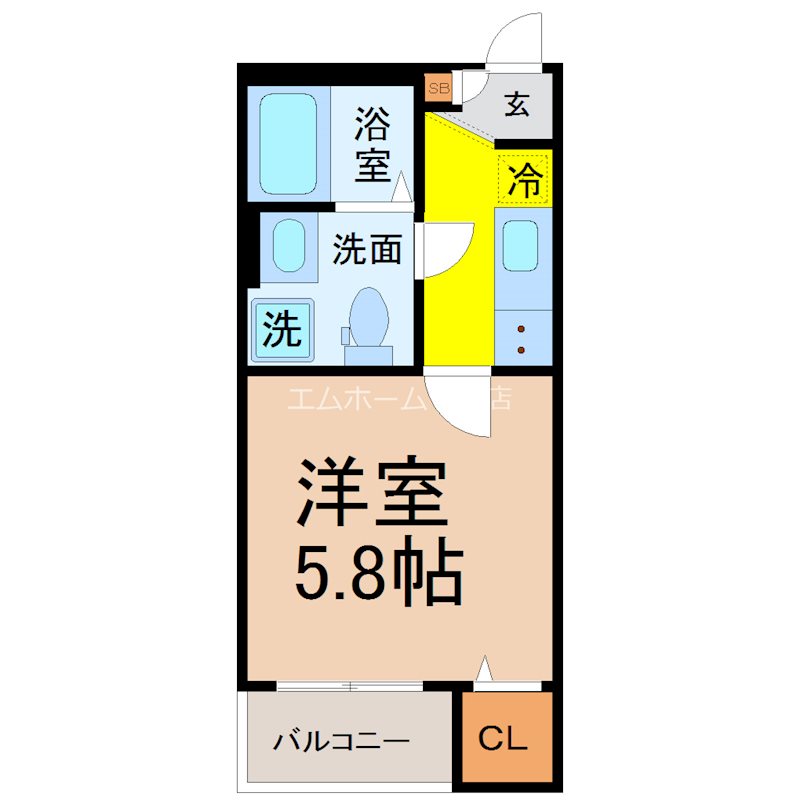 A-FLAT 間取り