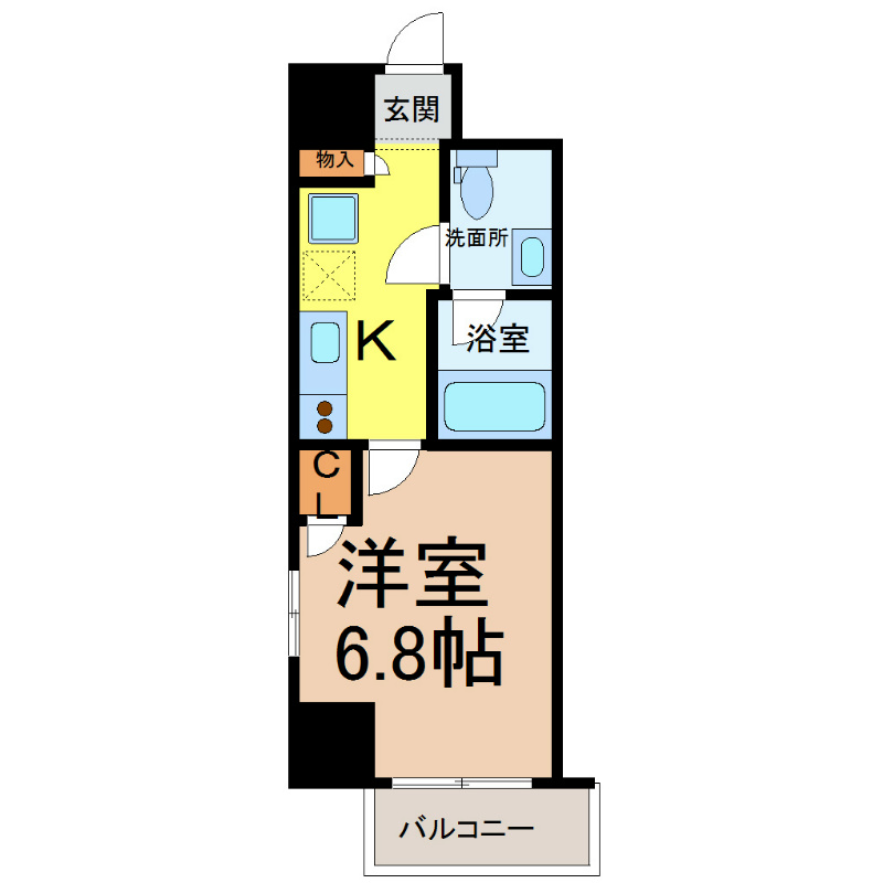 ＥＲＵＺＡＢＬＤＧ.名古屋駅前（エルザビル名古屋駅前） 間取り