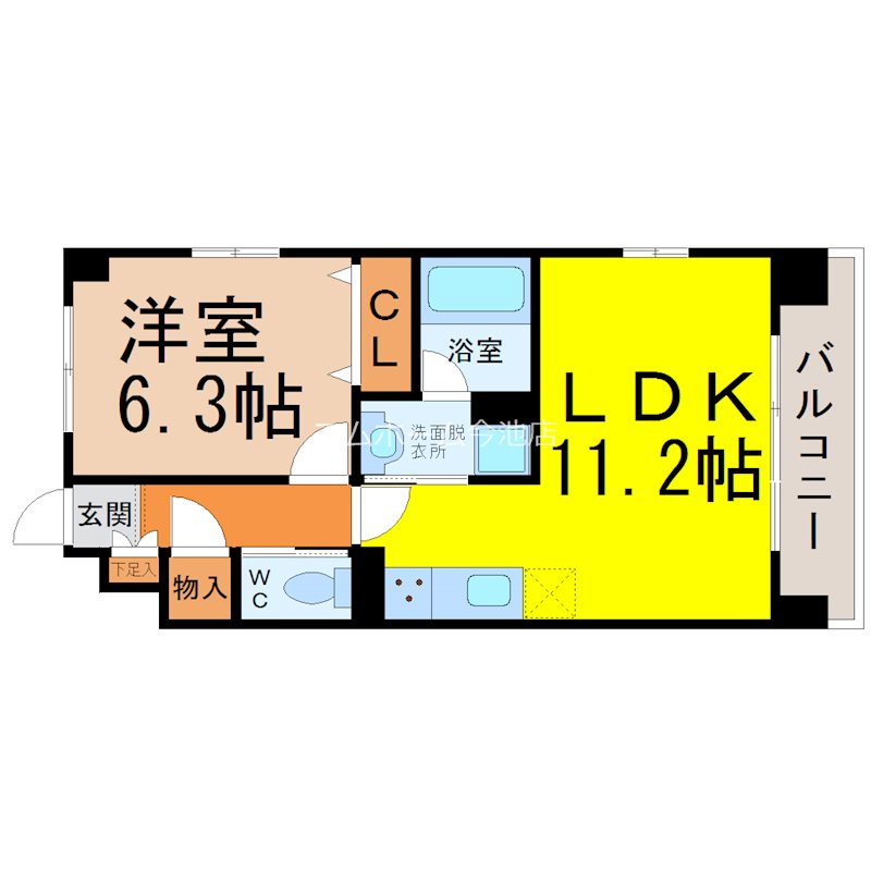レージュ桜山 間取り