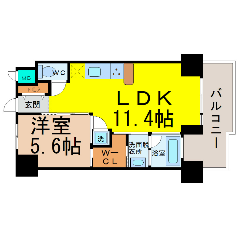 ＩＺ－Ｒｅｓｉｄｅｎｃｅ 間取り