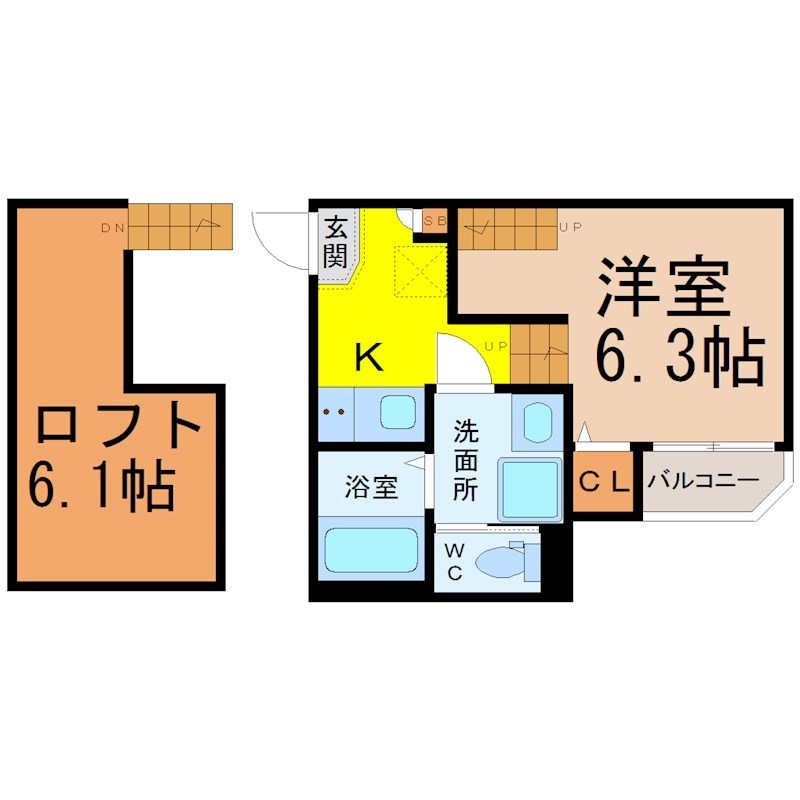ハーモニーテラス波寄町 間取り