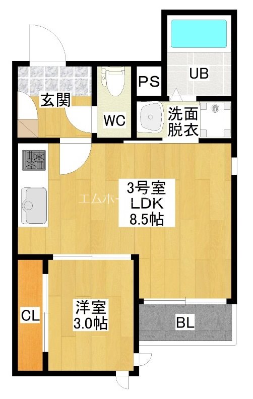 Ｇｒａｎｄｔｉｃ　Ｄ 間取り