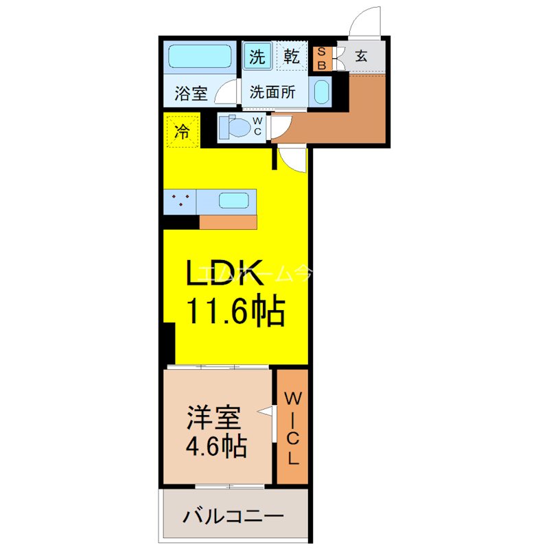 セレスティア苗代 間取り