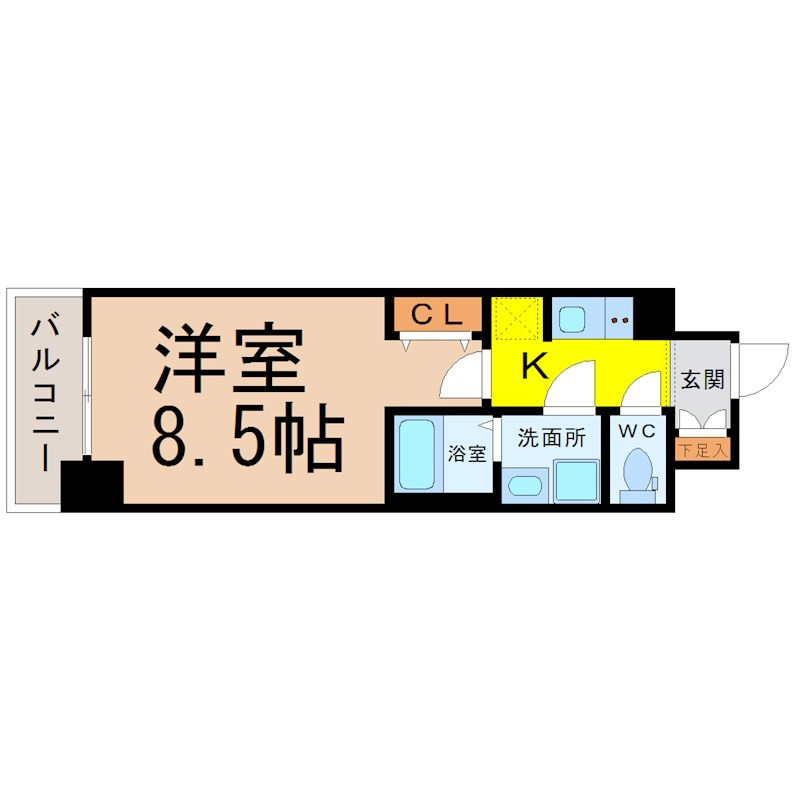 Ｓ－ＲＥＳＩＤＥＮＣＥ金山ＷＥＳＴ 間取り