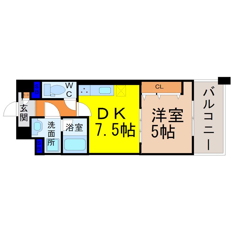 プレスティ則武 間取り