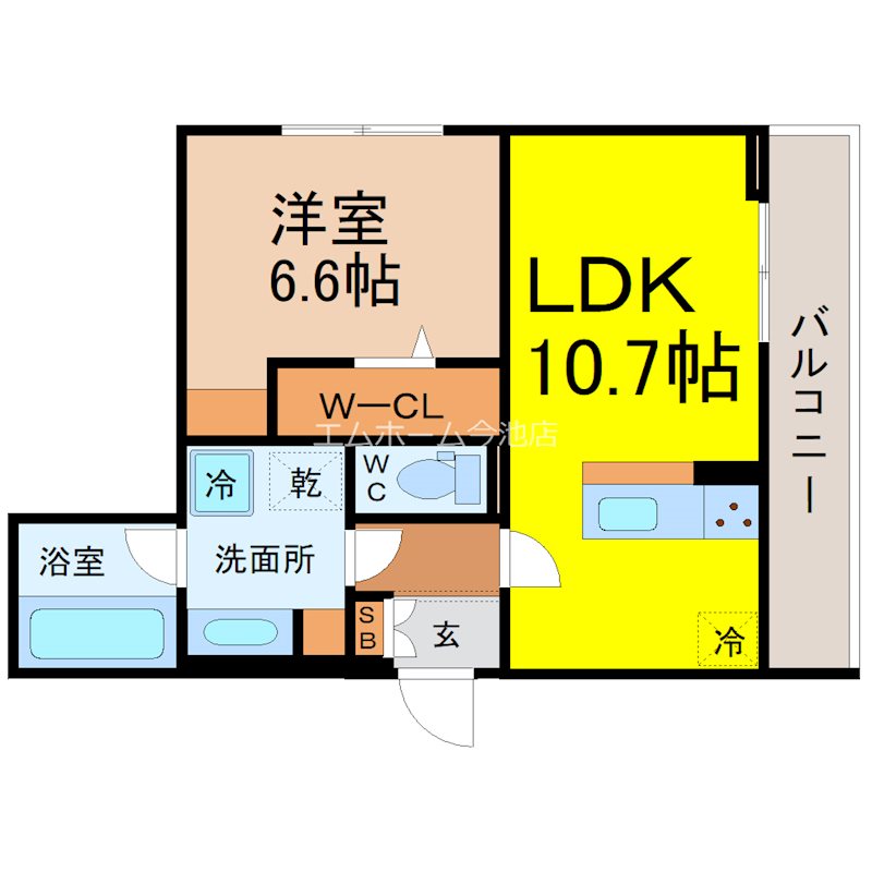 セレスティア苗代 間取り