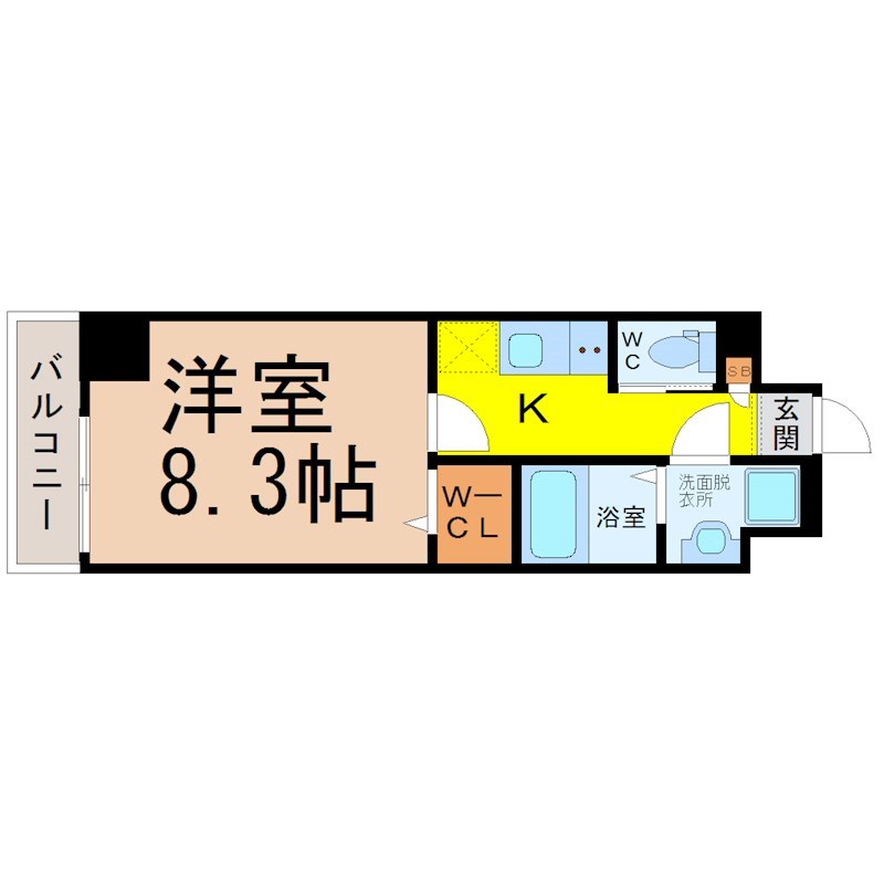 Ｓ－ＦＯＲＴ堀田通 間取り