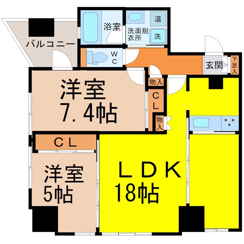 ＹＺ　ｍａｈｏｒｏｂａ 間取り