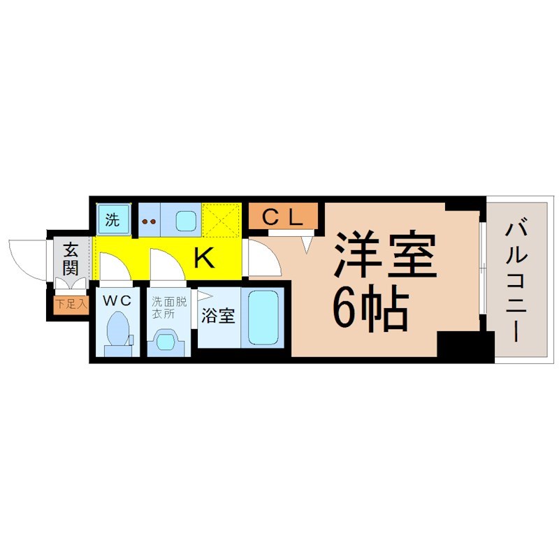 アステリ鶴舞テーセラ 間取り