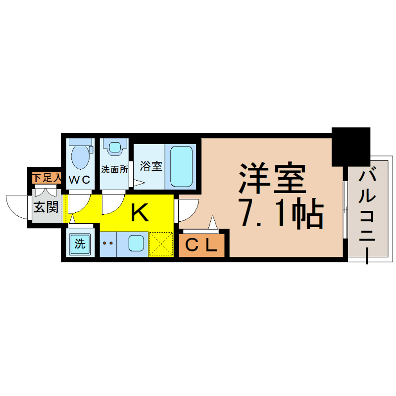 プレサンス金山コネクト 間取り