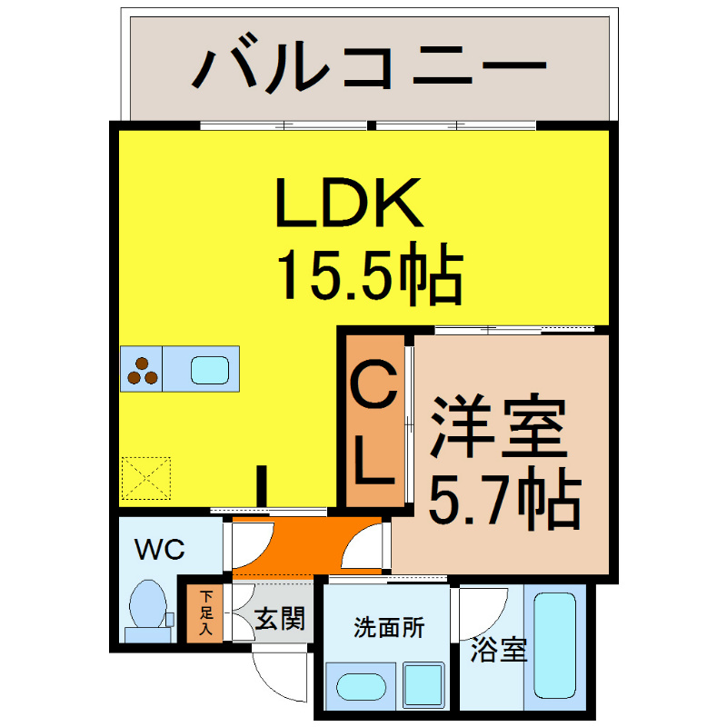 グランアべニュー西大須 間取り