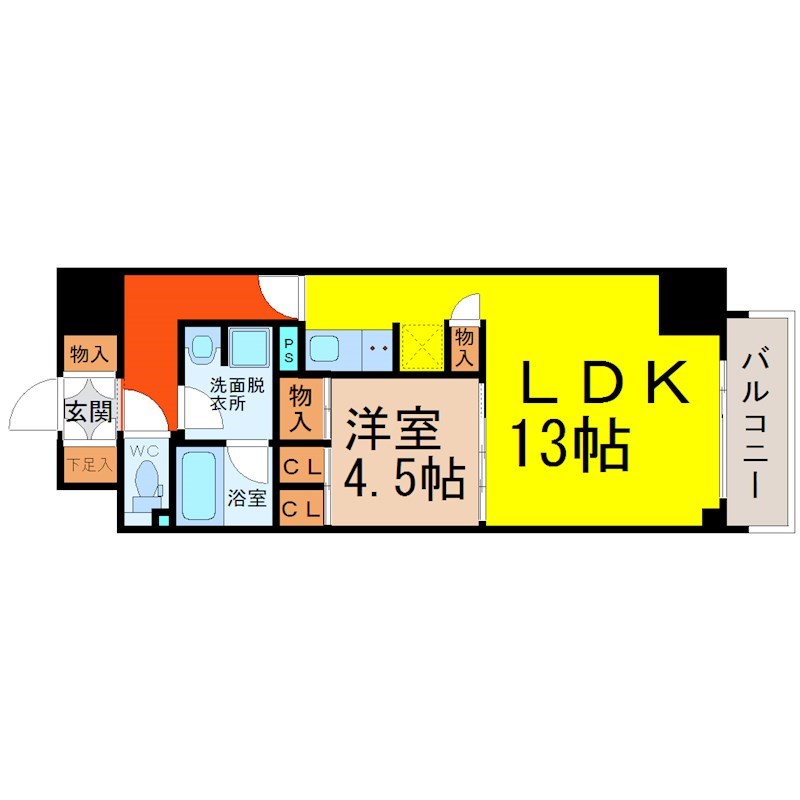 CORNES HOUSE NAGOYA（コーンズハウスナゴヤ） 間取り