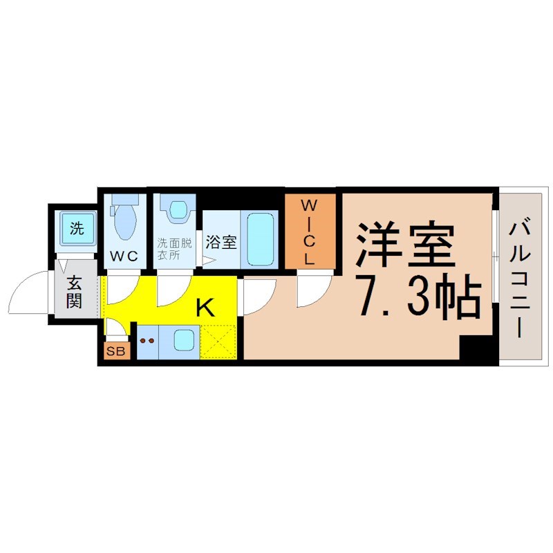 エスリード新栄デュオ 間取り