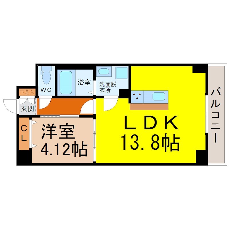 ＧＲＡＮＤＵＫＥ千代田ｒｅｇａｒｉａ 間取り