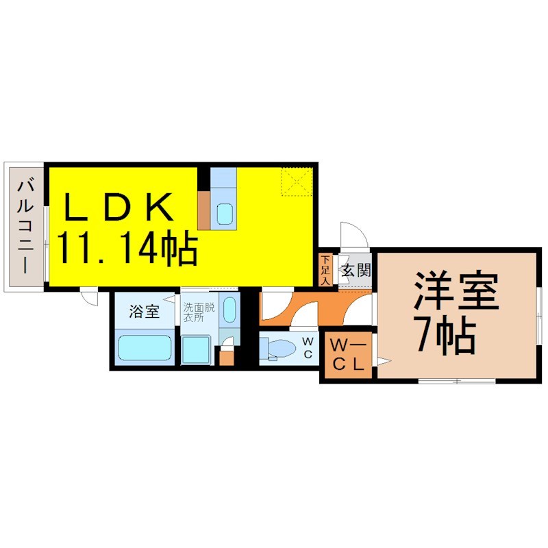 シュロッセフジVII 間取り