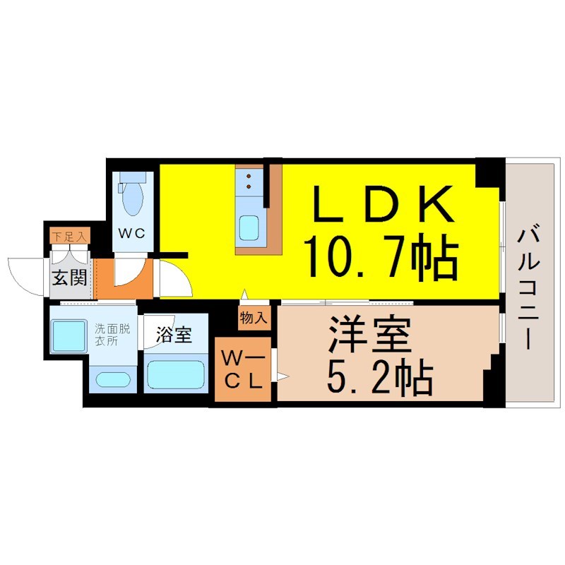 ＲＥＳＩＤＥＮＣＥ丸の内七間町 間取り