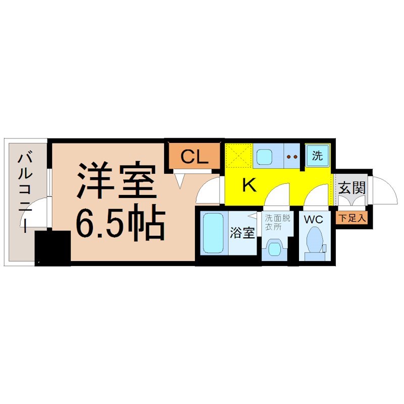 アステリ鶴舞ディオ 間取り