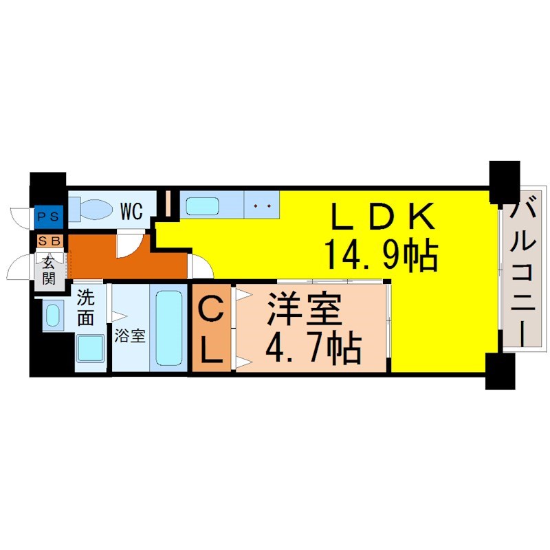 セレブランド堀田駅前 間取り