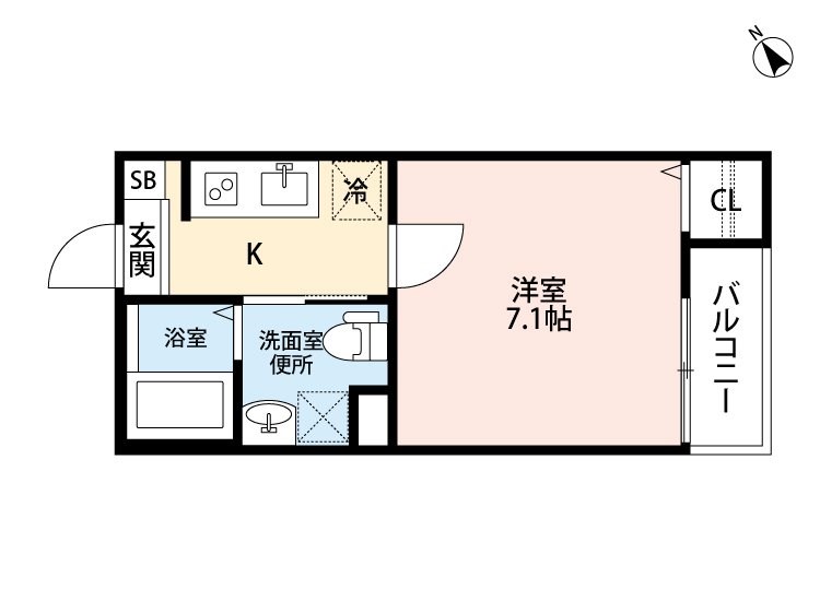 エスポワール露橋 間取り