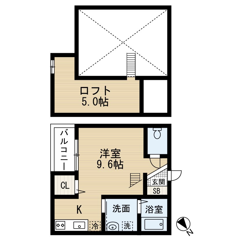 Ｂｌｏｏｍ（ブルーム） 間取り