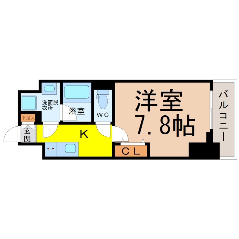 ＷＥＳＴＩＮ上前津 間取り