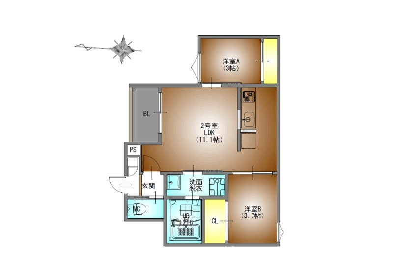 REGALEST WOOD TERRACE JOSHIN 間取り