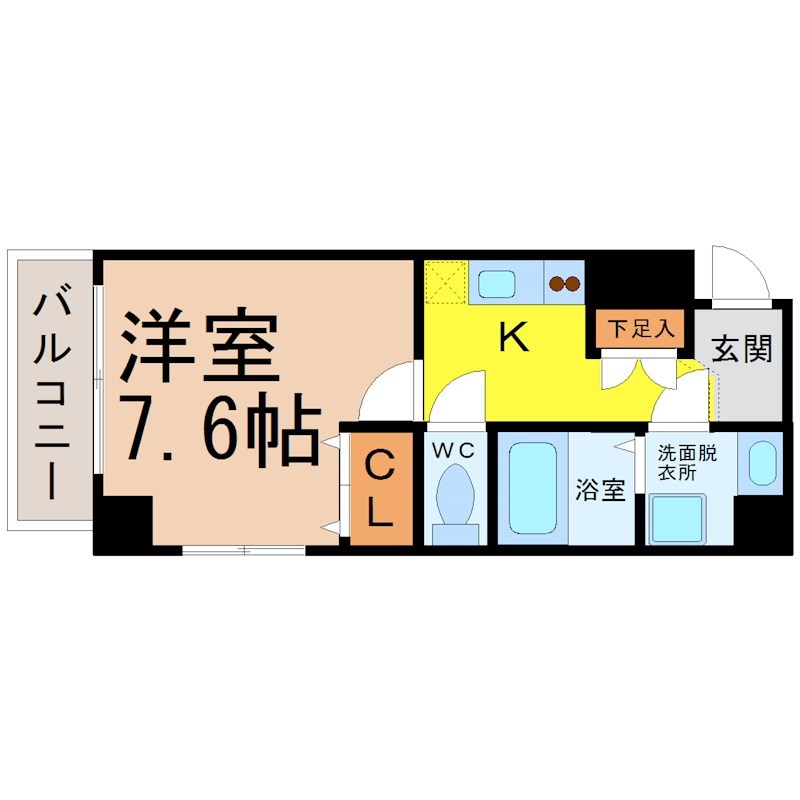 ＬＥＸＣＥＥＤ ｉｚｕｍｉ（レクシードイズミ） 間取り