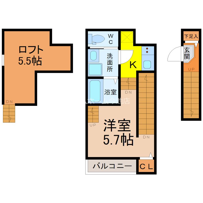 K・Dream堀田 間取り