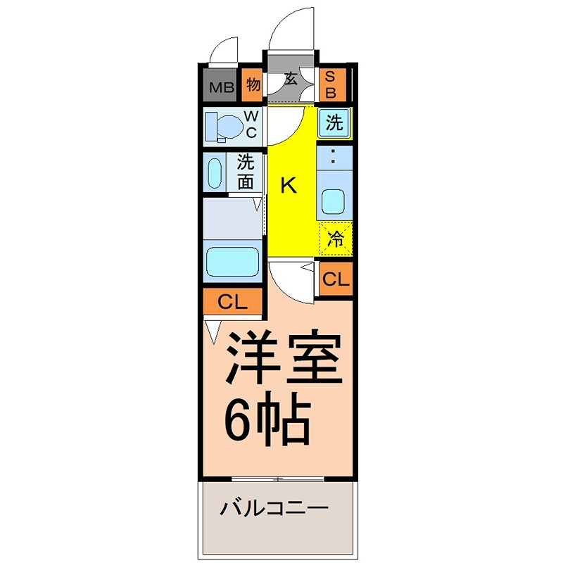エステムコート名古屋セントリア 間取り