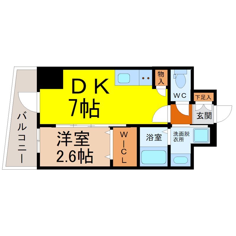 エステムコート名古屋上前津 間取り