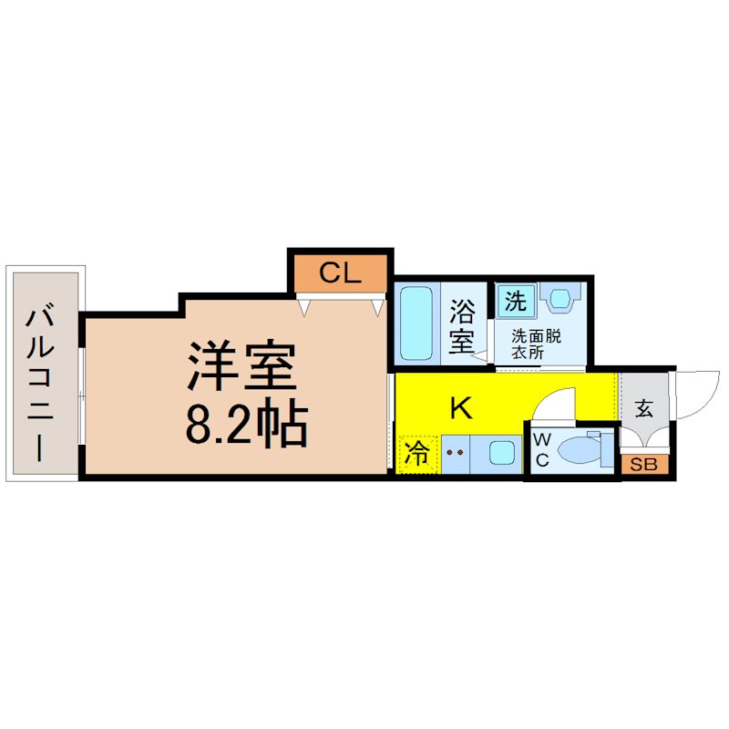 エルメディオ千種 間取り