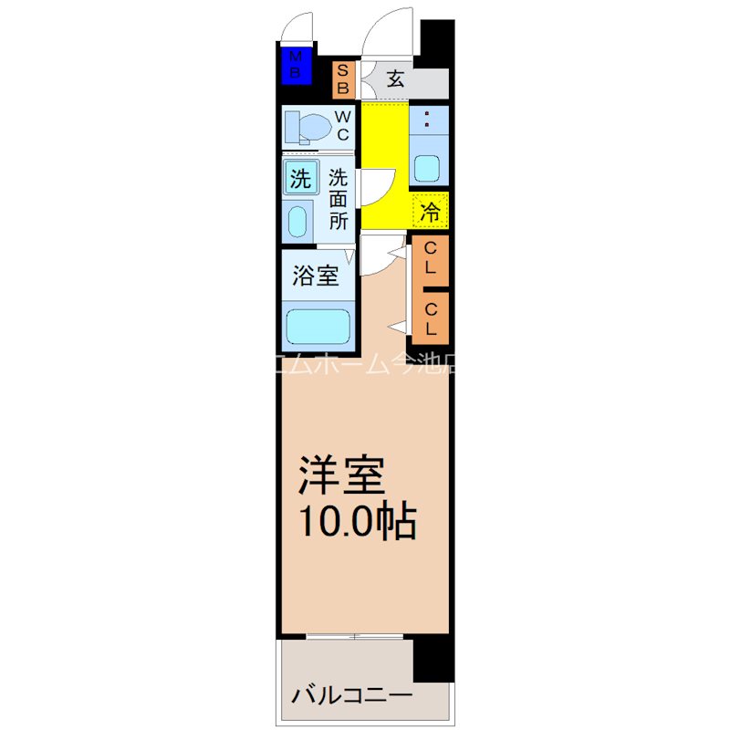 S-RESIDENCE本郷Ⅱ 間取り