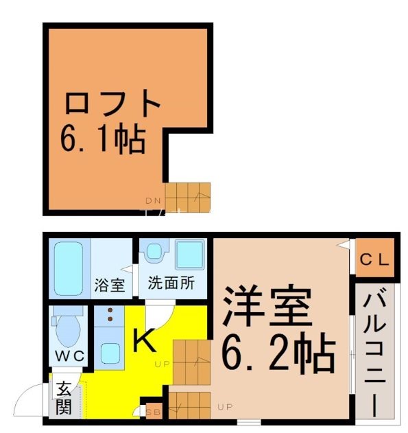 ハーモニーテラス名駅南 間取り
