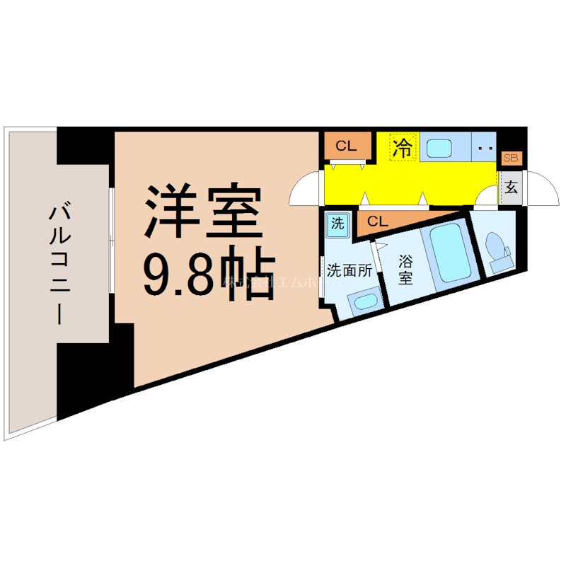 SPAZIO METALLO（スパジオメタロ） 間取り