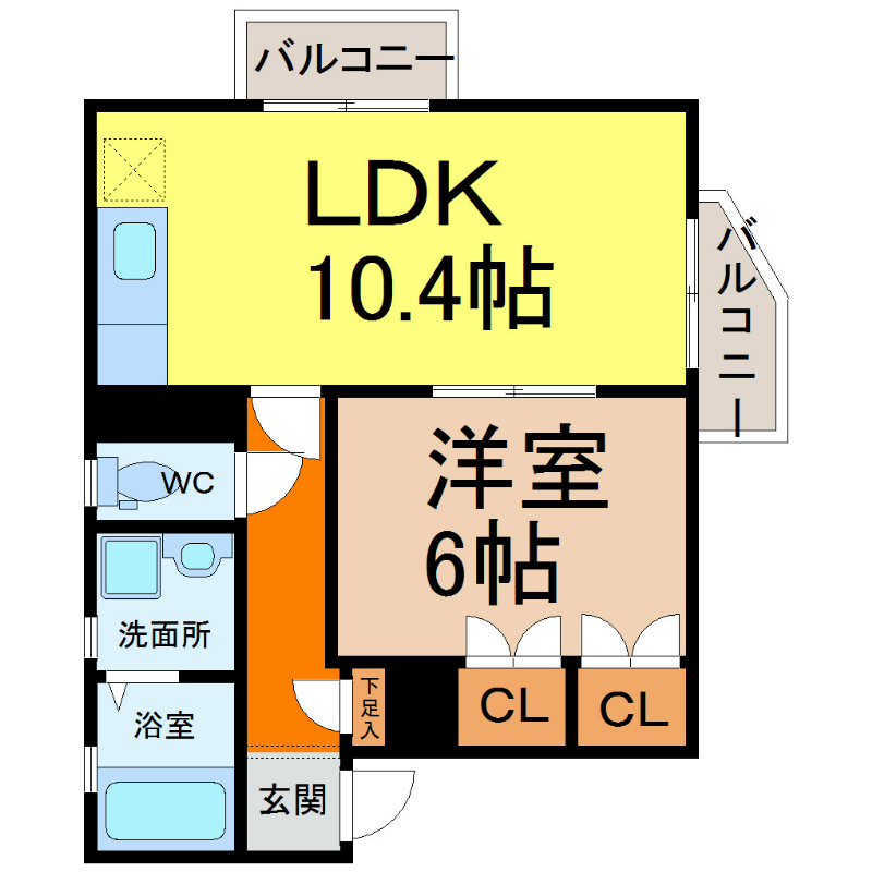 メゾンドエリシオン 間取り