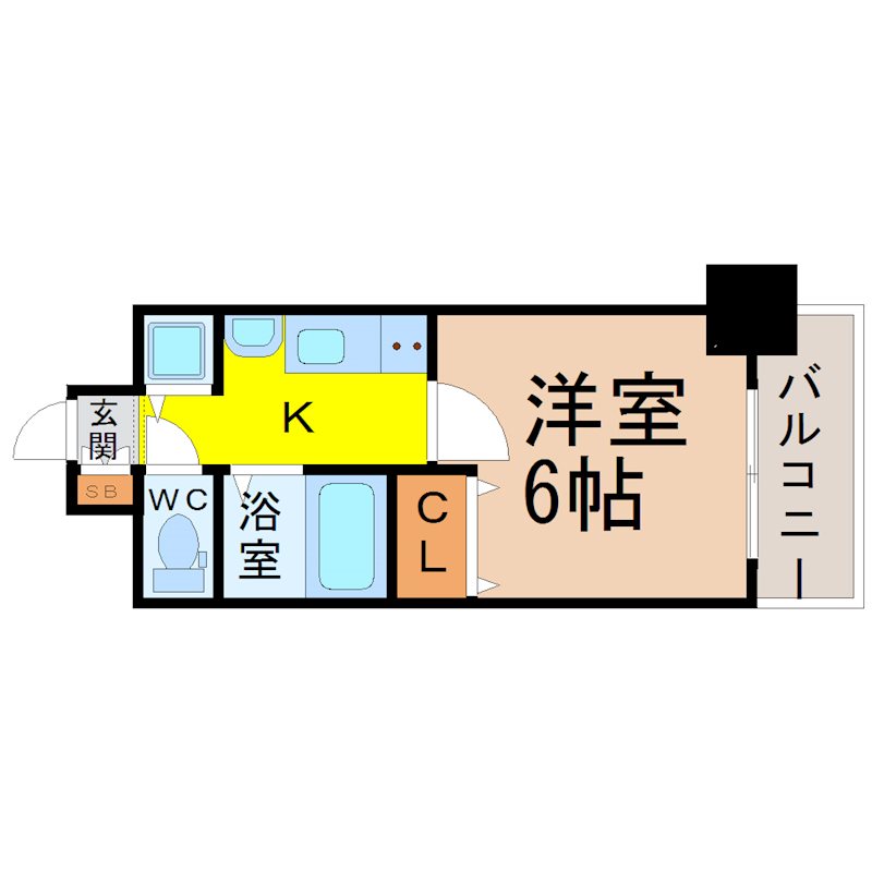 プレサンス名古屋ＳＴＡＴＩＯＮザ・シティ 間取り