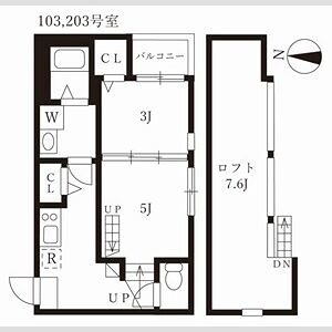ハーモニーテラス河岸町II 間取り