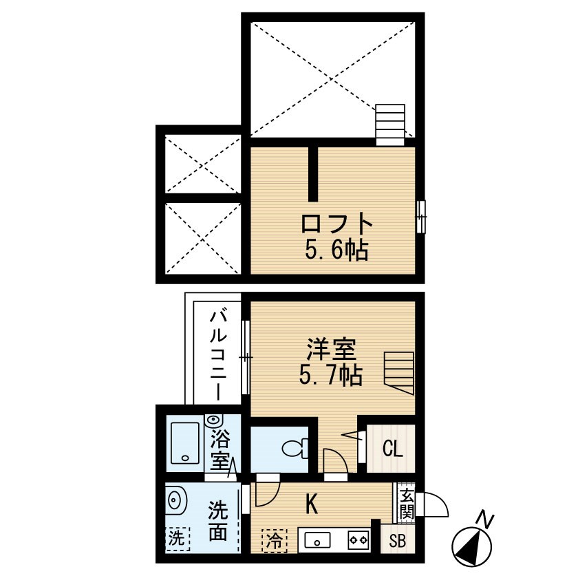 ＧＲＡＤＯ（グラード） 間取り