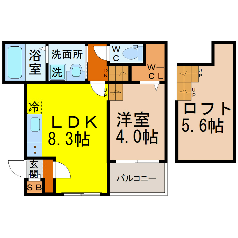 パルクカナヤマII 間取り