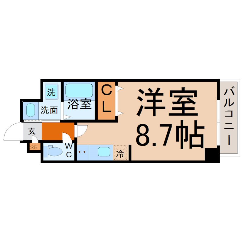 プログレッソ八田 間取り