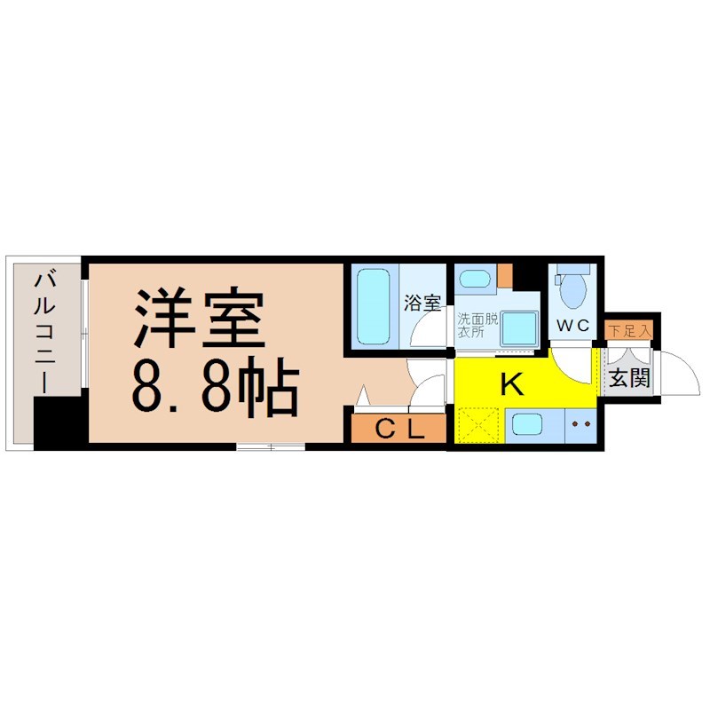 エスペランサ上前津 間取り
