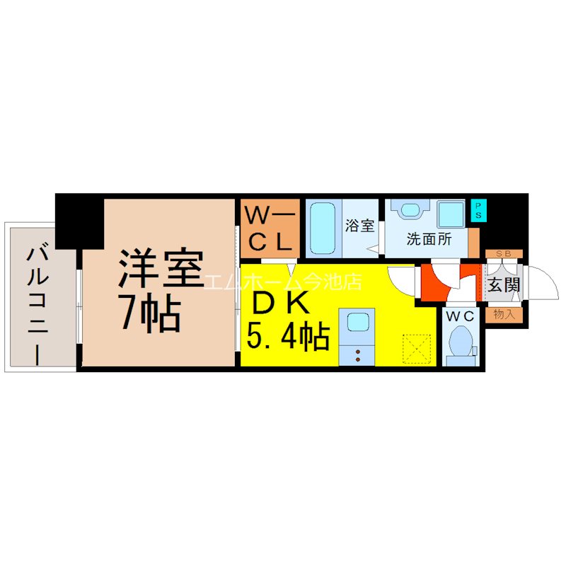 プレサンスジェネ葵 間取り