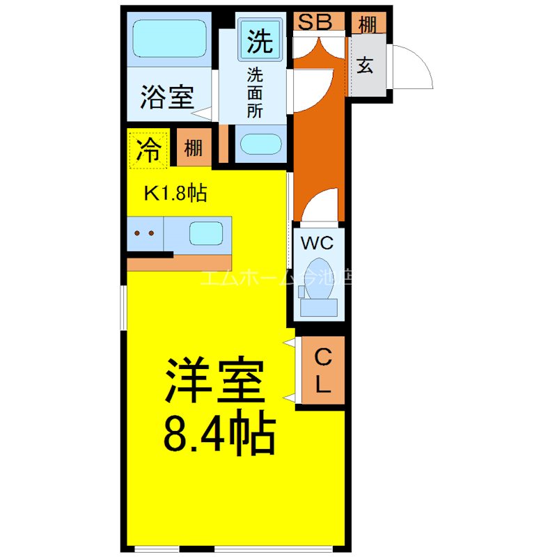 WELL COURT KANDA 間取り